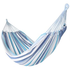 DVIVIETIS SODO HAMAKAS XXL 250x150CM SU DĖKLU MĖLYNAS 1021171 1021171 - Image 4