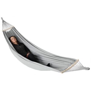 DVIVIETIS SODO HAMAKAS LUXE XXL 250x150CM SU SKERSINIU IR DĖKLU PILKAS 1031170 1031170 - Image 2