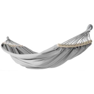 DVIVIETIS SODO HAMAKAS LUXE XXL 250x150CM SU SKERSINIU IR DĖKLU PILKAS 1031170 1031170 - Image 3