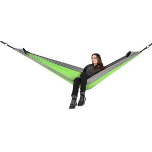 TURISTINIS HAMAKAS 2 ASMENIMS 300x140CM SU NUIMAMU TINKLELIU NUO UODŲ COOL 1047041 - Image 6