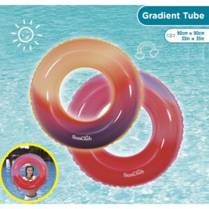 PLŪDURIUOJANTIS RATAS GRADIENT 90CM RAUDONAS 35461 609803 - Image 5