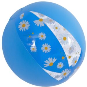PRIPUČIAMAS PAPLŪDIMIO KAMUOLYS 50CM DAISY MĖLYNAS 53174 626459 - Image 4
