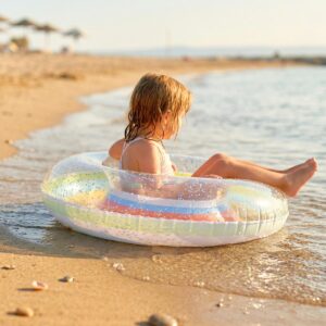PLAŪMO RATAS 90CM VAIVORYKŠTĖ BLIZGUČIAI ORANŽINIS 35644 626565 - Image 5