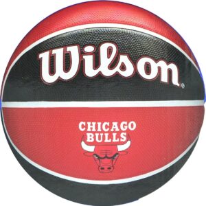 KREPŠINIO KAMUOLYS WILSON NBA CHICAGO BULLS DĖŽUTĖ POMPA 228517 - Image 3