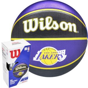 KREPŠINIO KAMUOLYS WILSON NBA LA LAKERS DĖŽUTĖ POMPA 228524