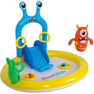 VAIKIŠKAS BASEINAS ŽAIDIMŲ AIKŠTELĖ MONSTER 178x171x121CM 51141 685283 - Image 9