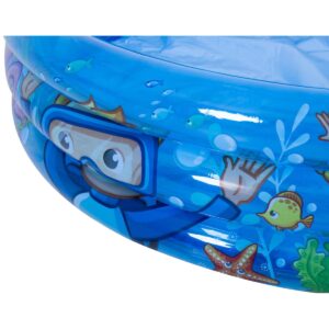 VAIKIŠKAS BASEINAS 3 ŽIEDŲ OCEAN 99x23CM 51031 669955 - Image 10