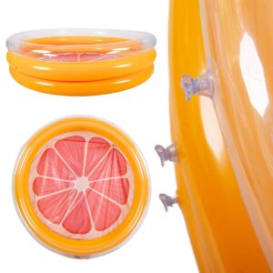 VAIKIŠKAS BASEINAS 3 ŽIEDŲ GRAPEFRUIT 168x38CM 51625 626503 - Image 3