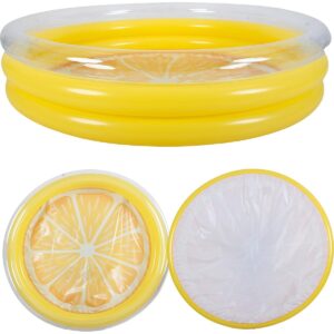VAIKIŠKAS BASEINAS 3 ŽIEDŲ LEMON 148x30CM 51649 628132 - Image 3