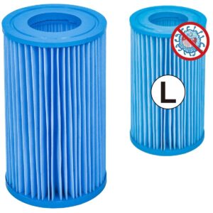 SIURBLIO FILTRAS ANTIBAKTERINIS 106X203MM 1000GAL TIPAS 3 290726 6830559