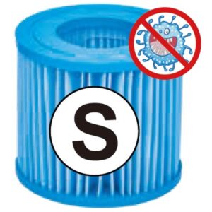 SIURBLIO FILTRAS ANTIBAKTERINIS 300GAL 80X90MM 29P483 671040 - Image 2
