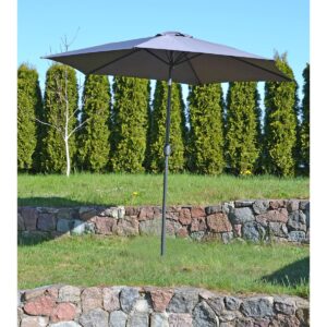 SODINIS SKĖTIS 300CM SULANKSTOMAS PILKAS 1020761 - Image 2