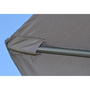 SODINIS SKĖTIS 300CM SULANKSTOMAS PILKAS 1020761 - Image 6