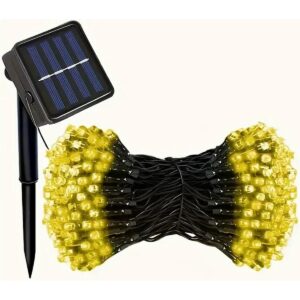 SAULĖS ENERGIJA VEIKIANTIS SODO SKĖČIO APŠVIETIMAS 5M 72LED 1065106 - Image 3