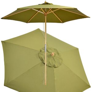 MEDINIS SODAS SKĖTIS 250CM SULANKSTOMAS ŽALIAS 931304