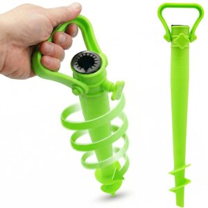PLASTIKINIS ĮSUKAMAS SKĖČIO LAIKIKLIS 37CM ŽALIAS 1083070