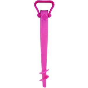 PLASTIKINIS ĮSUKAMAS SKĖČIO STOVAS 37CM ROŽINIS 1083087 - Image 2