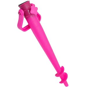 PLASTIKINIS ĮSUKAMAS SKĖČIO STOVAS 37CM ROŽINIS 1083087 - Image 4