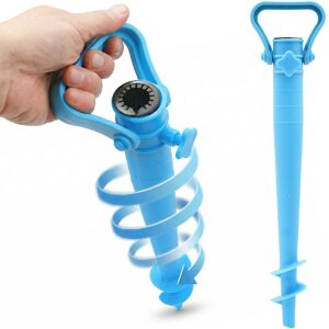 PLASTIKINIS ĮSUKAMAS SKĖČIO PAGRINDAS 37CM MĖLYNAS 1083094