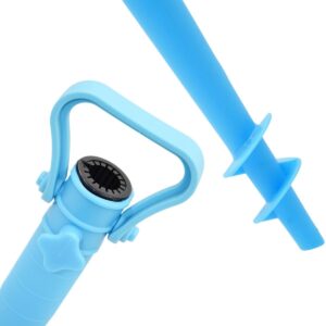 PLASTIKINIS ĮSUKAMAS SKĖČIO PAGRINDAS 37CM MĖLYNAS 1083094 - Image 3