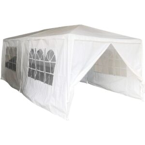 SODAS PAVĖSINĖ CATERING PALAPINĖ PE 6x3M + 6 SIENELĖS BALTA 1032634