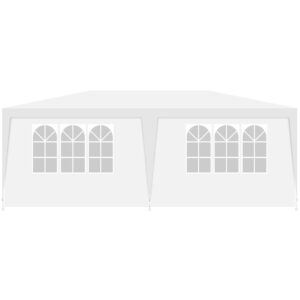 SODAS PAVĖSINĖ CATERING PALAPINĖ PE 6x3M + 6 SIENELĖS BALTA 1032634 - Image 2