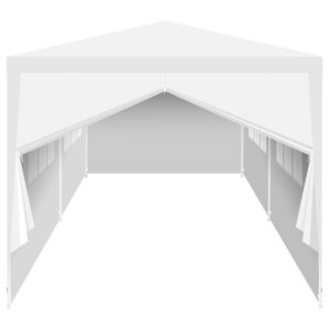 SODAS PAVĖSINĖ CATERING PALAPINĖ PE 6x3M + 6 SIENELĖS BALTA 1032634 - Image 3