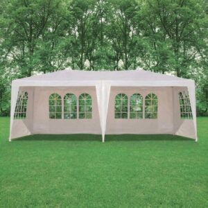 SODAS PAVĖSINĖ CATERING PALAPINĖ PE 6x3M + 6 SIENELĖS BALTA 1032634 - Image 9