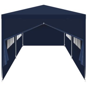 SODO PAVILJONAS CATERING PALAPINĖ PE 6x3M + 6 SIENELĖS TAMSIAI MĖLYNAS 1039602 - Image 2