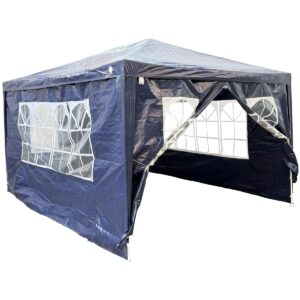 SODO PAVILIONAS PALAPINĖ 3X4X2.5M TAMSIAI MĖLYNAS SASKA GARDEN 1067834