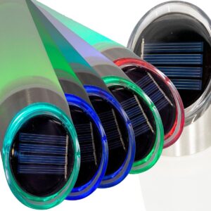 SAULĖS ENERGIJA ĮKRAUNAMAS ŠVIESTUVAS TAKELIUI 4LED 2 SPALVOS 32,5CM 1065090