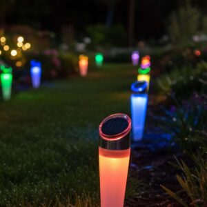 SAULĖS ENERGIJA ĮKRAUNAMAS ŠVIESTUVAS TAKELIUI 4LED 2 SPALVOS 32,5CM 1065090 - Image 7