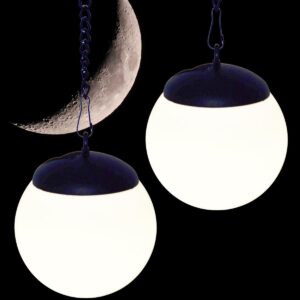 PLASTIKINĖ SAULĖS ENERGIJA ĮKRAUNAMA KABINAMA LEMPA RUTULYS SU SPAUSTUKU 10X30CM RINKINYS 2VNT. 1077529 - Image 10