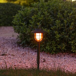 SAULĖS ENERGIJOS LEMPA SU LIEPSNOS EFEKTU 2-IN-1 6LED SMD 1066042 - Image 6