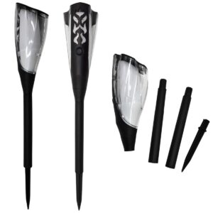 SAULĖS ENERGIJOS LED ŠVIESTUVAS FAKELAS 7,5x7,5x65CM 1077451 - Image 2