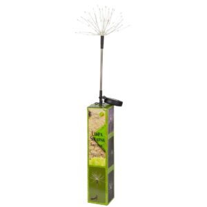 SAULĖS ENERGIJA VEIKIANTI LEMPA KIAULPIENĖ MEDELIS FEJERVERKAI 80CM 90 LED 1032139 - Image 2