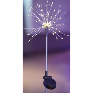 SAULĖS ENERGIJA VEIKIANTI LEMPA KIAULPIENĖ MEDELIS FEJERVERKAI 80CM 90 LED 1032139 - Image 5