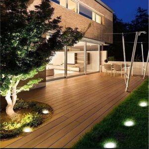 SAULĖS ENERGIJOS LED ŠVIESTUVAS 8 SMD LED, ĮKRAMDOMAS Į GRUNTĄ, RINKINYS 4 VNT. 1039923 - Image 8