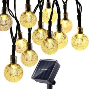 SAULĖS ENERGIJA ĮKRAUNAMA SODOS GIRLIANDA, SAULĖS ŠVIESOS GRANDINĖ 4,9M 40LED ŠILTA BALTA 1046808 - Image 4