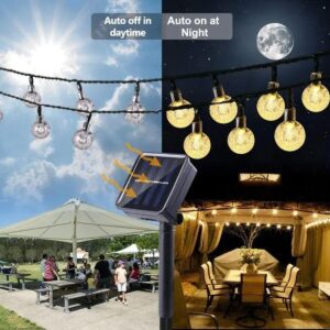 SAULĖS ENERGIJA ĮKRAUNAMA SODOS GIRLIANDA, SAULĖS ŠVIESOS GRANDINĖ 4,9M 40LED ŠILTA BALTA 1046808 - Image 7