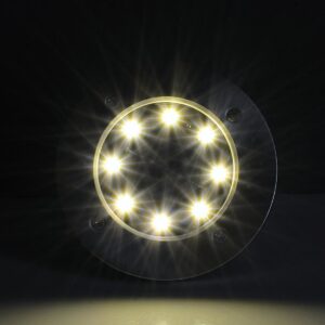 SAULĖS ENERGIJA ĮKRAUNAMAS 8 LED SMD ŠVIESTUVAS, SKIRTAS SMEIGTI Į ŽEMĘ, RINKINYS 12 VNT. 1060828 - Image 2