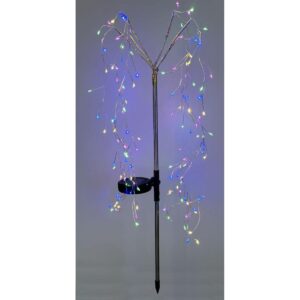 SAULĖS ENERGIJA VEIKIANTIS ŠVIEČIANTIS MEDELIS FEJERVERKAS MULTICOLOR 72CM 120 LED 1067469 - Image 4