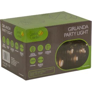 PARTY LIGHT LAUKO GIRLIANDA 12 LEMPUČIŲ 12LED SPIRALINIŲ 6,3M 230V 1067476 - Image 5
