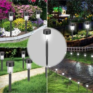 SAULĖS ENERGIJOS PLASTIKINIS ŠVIESTUVAS 4,5x31CM LED RINKINYS 4VNT. 1061535 - Image 4
