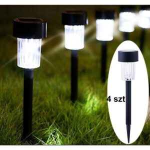 SAULĖS ENERGIJOS PLASTIKINIS ŠVIESTUVAS 4,5x31CM LED RINKINYS 4VNT. 1061535 - Image 7