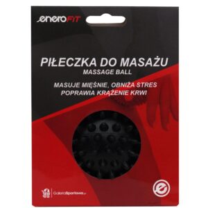 MASAŽO KAMUOLIUKAS 7CM JUODAS HARD ENERO FIT 1048260 - Image 3
