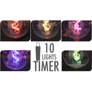 SODINĖ GIRLIANDA PARTY LIGHT 10LED G80 MULTIKOLOR 414272 - Image 10