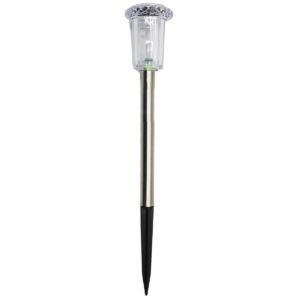 SAULĖS ENERGIJOS LEMPA KRISTALAS INOX 5,5x33CM 1077444 - Image 2