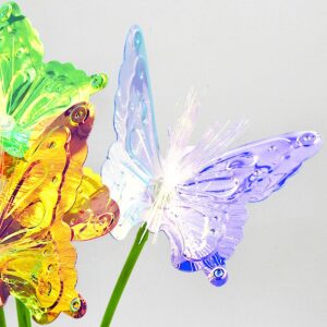 SAULĖS ENERGIJA VEIKIANTIS ŠVIEČIANTIS DEKORAS VĖJYJE PLAZDANTYS DRAGŪNAI 5 LED 76CM MULTIKOLOR 806404 - Image 3