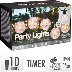SODO GIRLIANDA PARTY LIGHT SU LAIKMAČIU 10LED 9,5 M PROGARDEN 832304 - Image 4